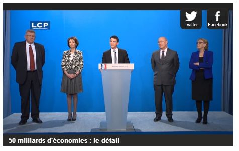 Détail des mesures de Manuel Valls